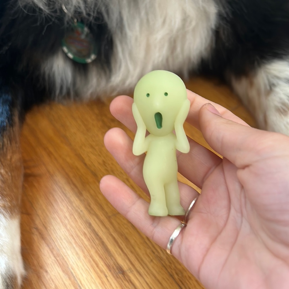 SMISKI series 1 Secret Figure “Munch’s Cry” “Munch” Glow in the dark